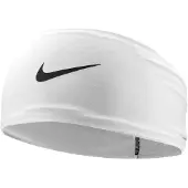 Nike Dri-Fit Fury Classic Wide Hoofdband Wit