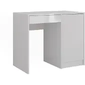 Vicco Kaptafel Sherry Wit/Wit Hoogglans 89.8 cm zonder spiegel, Model 57711