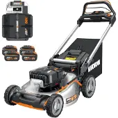 WORX Accu Grasmaaier Nitro Wg761e - 52cm - 20v - Inclusief Accu & Lader