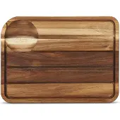 Cole and mason Snijplank Cole & Mason Berden Large Acacia Natural Wood