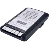 Reflexion Draagbare cassettespeler (Cassetterecorder), Audiorecorders, Zwart, Grijs