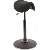 Score Polo Amazone Ergonomische Zadelkruk – Trevira Zwart
