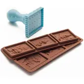 Ibili Petit Choc-vormen Voor Kinderen Bruin