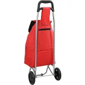 vidaXL Winkelwagen Rood 35 x 28 x 92 cm Oxford stof