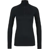 Stoic - Women's Merino240 BengtSt. Half Zip - Merino-ondergoed L, zwart