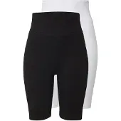 Urban Classics Broek zwart / wit