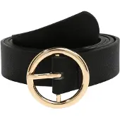 Pieces Riem 'Bonna' zwart
