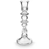 Vtwonen - Kandelaar - Glas - Transparant - 10x26cm
