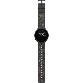 Polar Ignite 2 Zwart met siliconen bandje met kristallen S