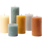 Bolsius kaars Rustiek Nordic Ambiance (set van 6)