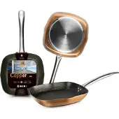 Ibili Natura Copper 28x28 Cm Grillpan