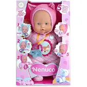 Nenuco Zachte Babypop 30cm 5 Functies Roze roze Kunststof Pop