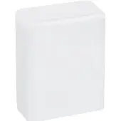 Mediclinics | Hygiënebak | Gesloten | Wit | Inhoud: 6 liter