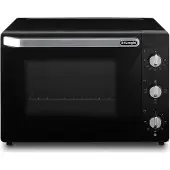 De'Longhi EO40112.BK, Kleine elektrische oven, 40 liter, 2000 watt, inhoud: 40 liter, temperatuur: 80 - 230 °C