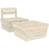 vidaXL 5-delige Loungeset met kussens poly rattan bruin