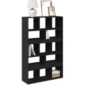 vidaXL Boekenkast 100x33x156,5 cm bewerkt hout zwart