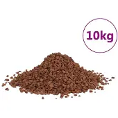 vidaXL Lavastenen 10 kg 5-8 mm rood