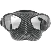 Spetton Storm Silicone Spearfishing Mask Zwart