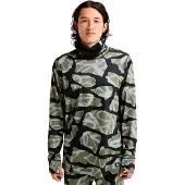 Burton Midweight Long Neck Lange Mouwen Basislaag Groen,Zwart S Man