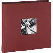 Hama Album XL "Fine Art", 30x30 cm, 100 zwarte pagina´s, bordeaux