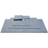 Vandyck Houston badmat 60x100 Dusty Blue