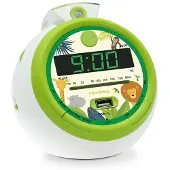 Metronic Jungle, horloge, FM-radio, meerkleurig, tijdweergave, batterijen (AA, AA)