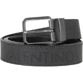Valentino riem Billie Leather Belt W115 Antrac / Nero antraciet