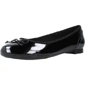 Clarks Couture Bloom Zwarte Pat Schoenen