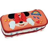 Javoli Disney Minnie, etui met twee vakken, 26 cm