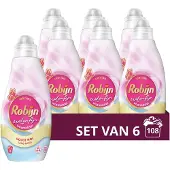 Robijn 6x Vloeibaar Wasmiddel Wol & Fijn 18 Wasbeurten 720 Ml