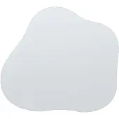 Beliani BAGNEUX - Wandspiegel - Zilver - Glas