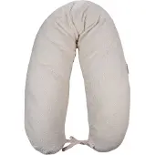 MamaLoes Teddy Boucle Naturel Voedingskussen
