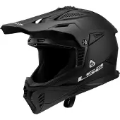 LS2 MX708 Fast II Solid Mat Zwart Offroad Helm Maat 3XL