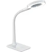 TRIO LUPO - Tafellamp - Wit - incl. 1x SMD 5 W - Vergroting 3x - 4-stappen TOUCH - Flexibel
