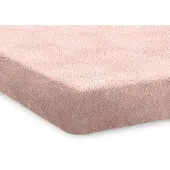 Eleganzzz Hoeslaken Teddy Pluche 35cm Hoekhoogte - light pink 160x200cm