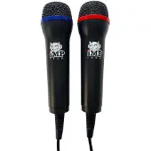 Maxx Tech Universal Duets Twin USB Microphone Pack (PS4/Xbox One/Xbox 360/PS3/PC DVD)
