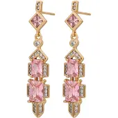 Gaya Oorbellen rose-goud / rosa