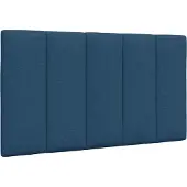 vidaXL Hoofdbordkussen "Hanko" 80 cm stof blauw