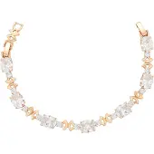Gaya Armband goud / transparant