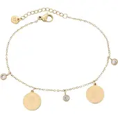 Faina Armband goud / transparant