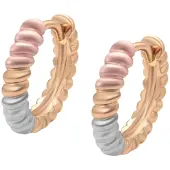 Gaya Oorbellen goud / rose-goud / zilver