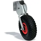 Pike N Bass Retractable Wheel Zwart