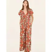 Odd Molly Jumpsuit 'Violin ' gemengde kleuren / oranje