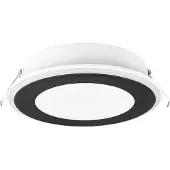 TRIO Led inbouwspot | Rond | Aura | Zwart | Ø 148mm | 3000K | IP65 | 10W