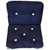 Talamex Cushion Kapok Double Blauw