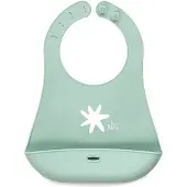 Jane Snap Babero Zachte Baby Slab Zilver Kinderen