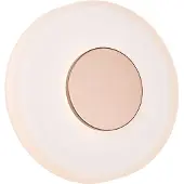 TRIO LED-wandlamp Celeste, dimbaar, wit / opaal, Woon-/ Eetkamer, Glas, Modern, LED wandlamp