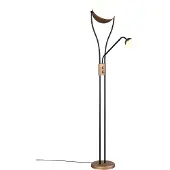TRIO 478310265 Chris LED staande lamp, 18W, diameter 30cm, dimbaar, kleur: warm wit