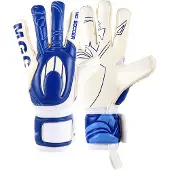 Ho Soccer Mgc Plus Goalkeeper Gloves Wit,Blauw 7.5
