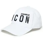 Dsquared2 Kids Icon Cap Wit 54 cm Kinderen